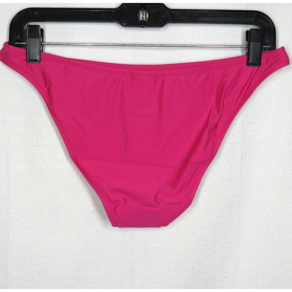 J. Crew Heritage 1989 High Leg Bikini Bottom Radiant Fuchsia Size Large - Picture 8 of 10